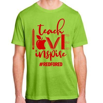 Teach Love Inspire #REDFORED Adult ChromaSoft Performance T-Shirt