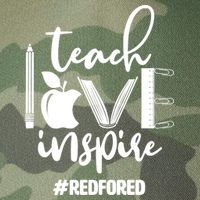 Teach Love Inspire #REDFORED Legacy Tie Dye Trucker Hat