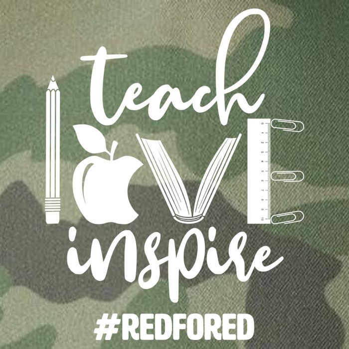 Teach Love Inspire #REDFORED Legacy Tie Dye Trucker Hat