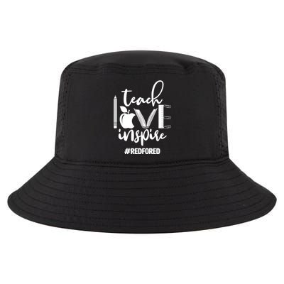 Teach Love Inspire #REDFORED Cool Comfort Performance Bucket Hat