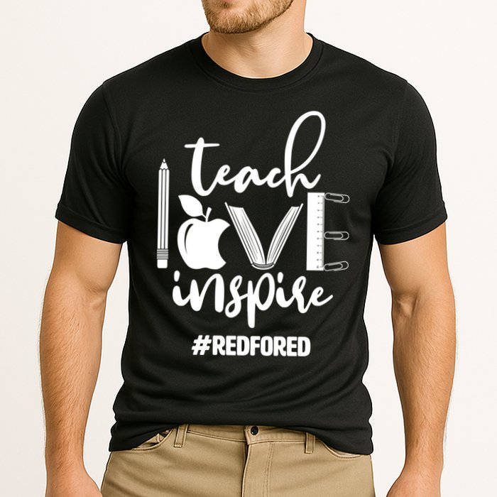 Teach Love Inspire #REDFORED Performance Shirt