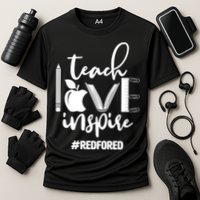 Teach Love Inspire #REDFORED Performance Shirt