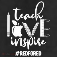 Teach Love Inspire #REDFORED 11oz C Handle Ceramic Mug