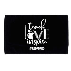 Teach Love Inspire #REDFORED Microfiber Hand Towel