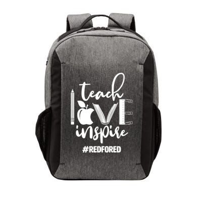 Teach Love Inspire #REDFORED Vector Backpack