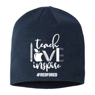 Teach Love Inspire #REDFORED Sustainable Beanie