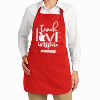 Teach Love Inspire #REDFORED Apron