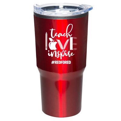 Teach Love Inspire #REDFORED Tumbler