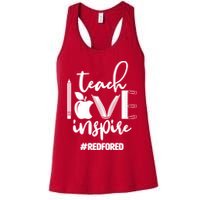 Teach Love Inspire #REDFORED Womens Tank Top