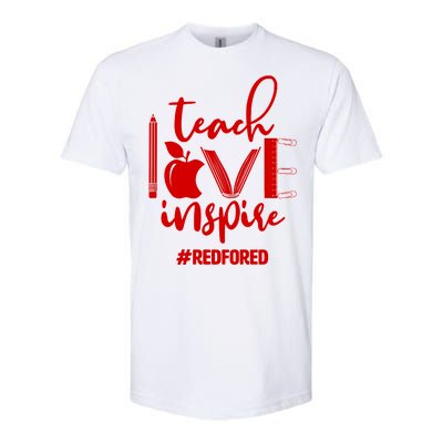 Teach Love Inspire #REDFORED Softstyle CVC T-Shirt