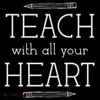 Teach With All Your Heart Youth Performance Sprint T-Shirt