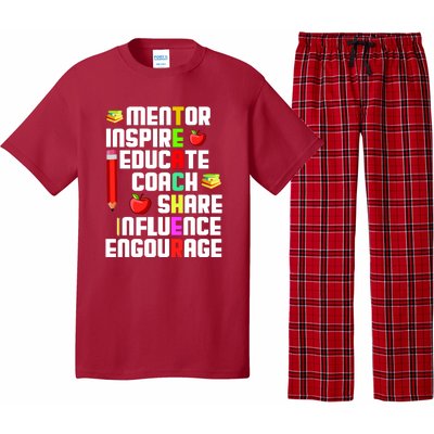 Teacher - Backbone of America Pajama Set