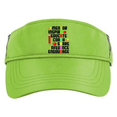 Teacher Adult Drive Performance Visor