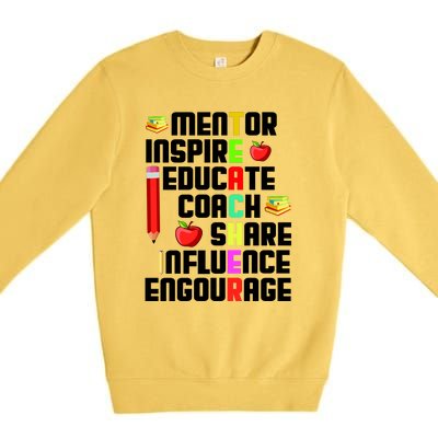 Teacher Premium Crewneck Sweatshirt