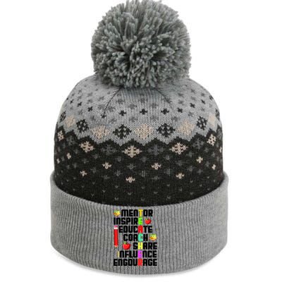 Teacher The Baniff Cuffed Pom Beanie