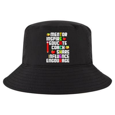 Teacher Cool Comfort Performance Bucket Hat