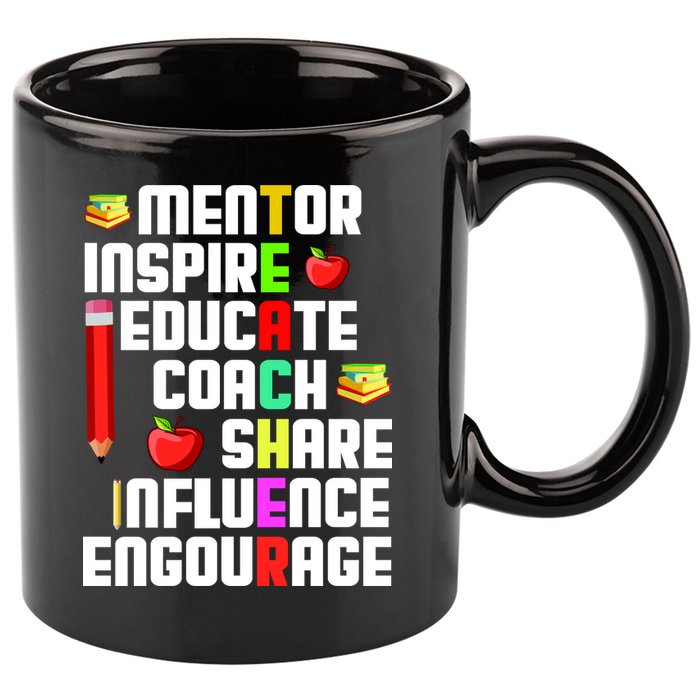Teacher 11oz C Handle Ceramic Mug