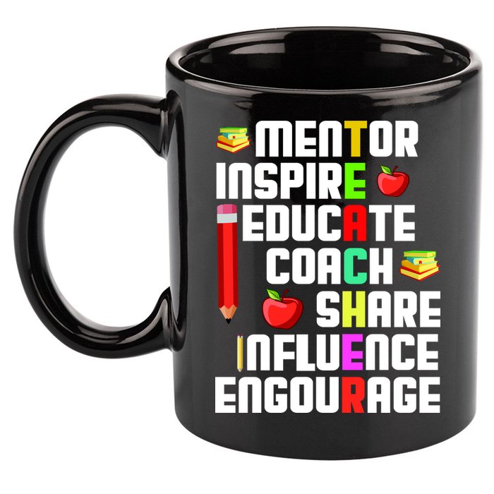 Teacher 11oz C Handle Ceramic Mug