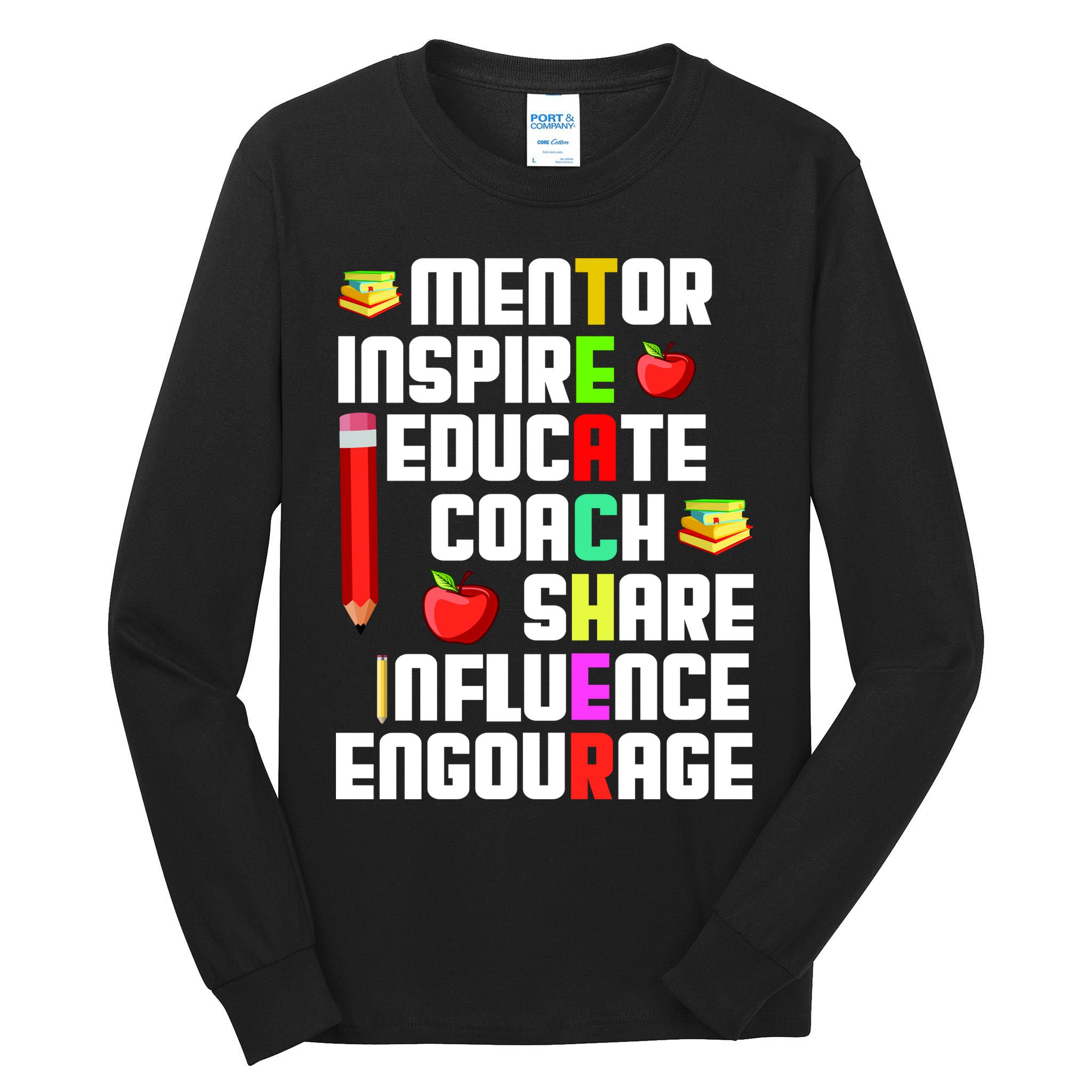 Teacher Tall Long Sleeve T-Shirt