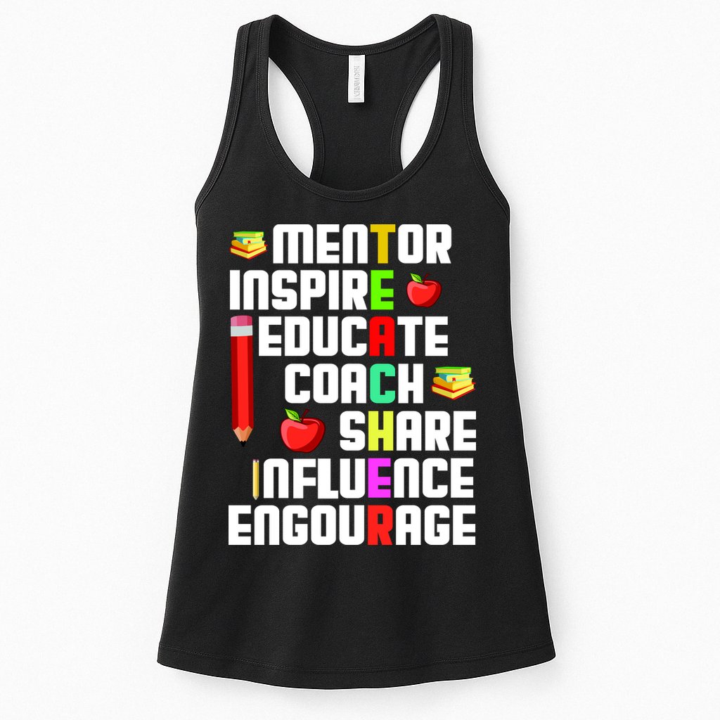 Teacher Womens Tank Top