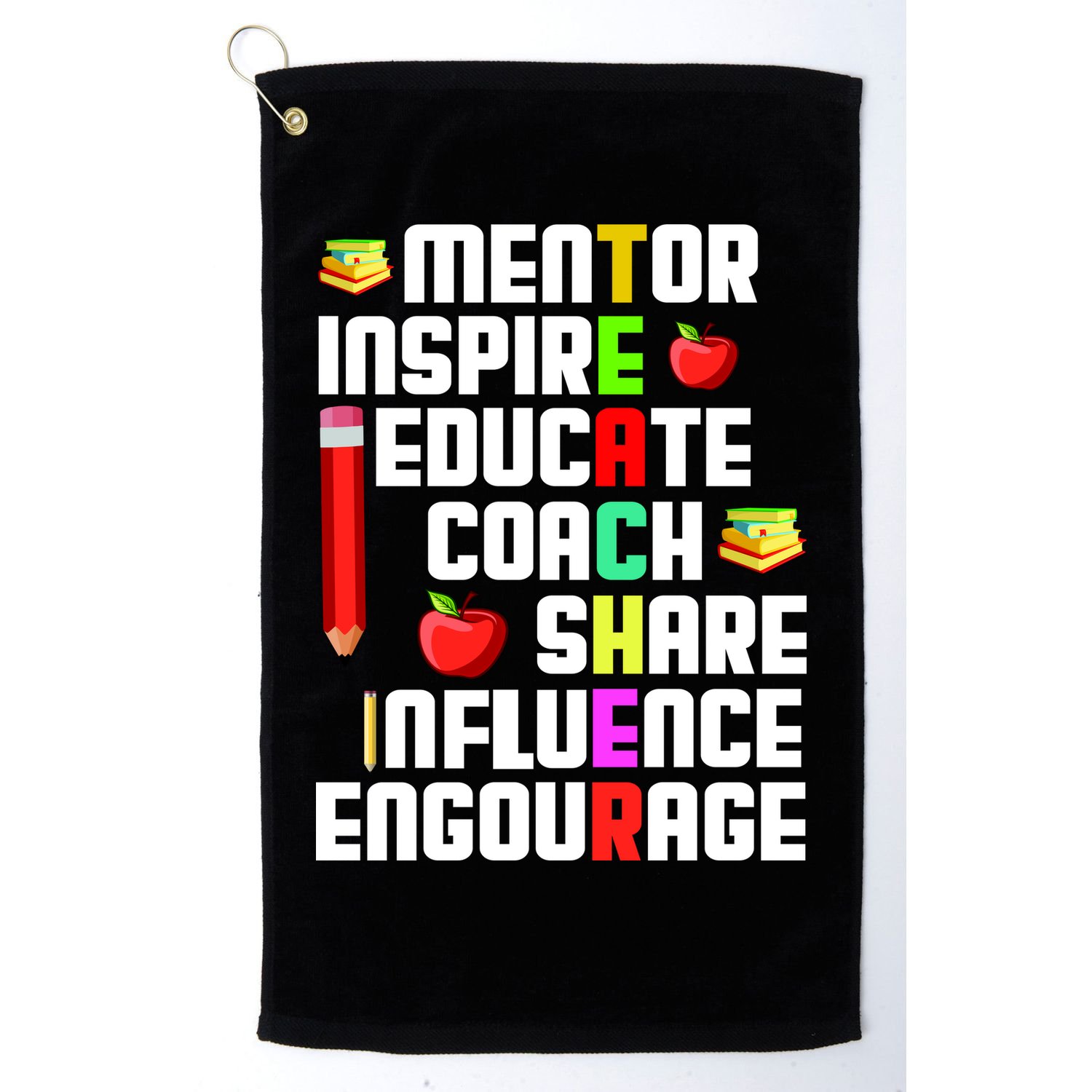 Teacher Golf Towel