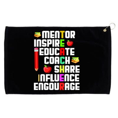 Teacher Grommeted Golf Towel