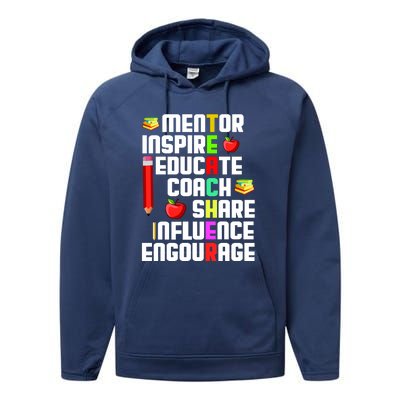 Teacher Performance Fleece Hoodie