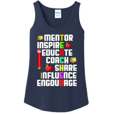 Teacher Ladies Essential Tank