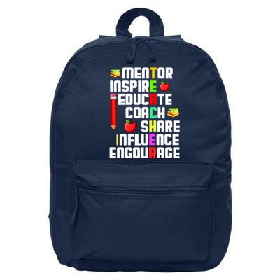 Teacher 16 in Basic Backpack