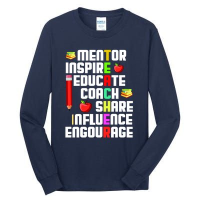 Teacher Tall Long Sleeve T-Shirt