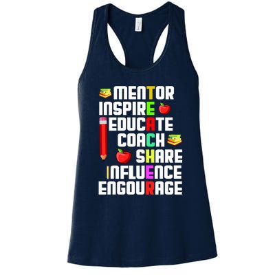 Teacher Women's Racerback Tank