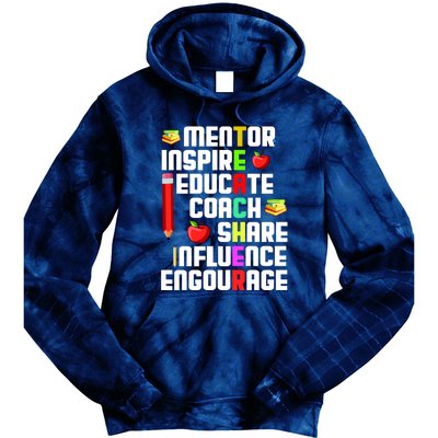 Teacher Tie Dye Hoodie