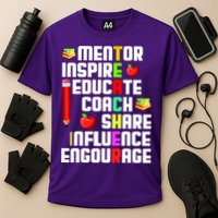 Teacher Cooling Performance Crew T-Shirt