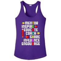 Teacher Ladies PosiCharge Competitor Racerback Tank