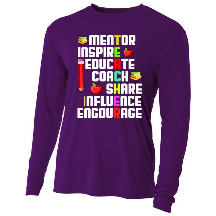 Teacher Cooling Performance Long Sleeve Crew