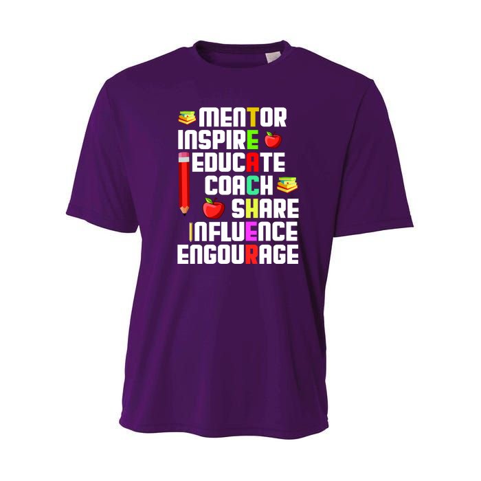 Teacher Youth Performance Sprint T-Shirt