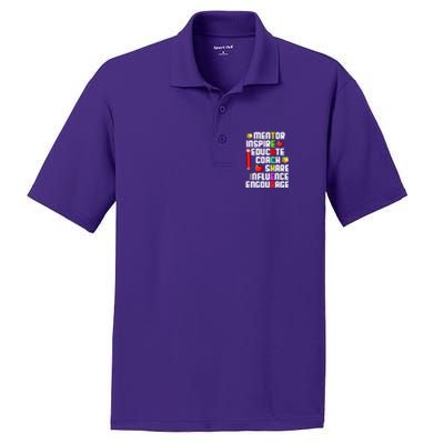 Teacher PosiCharge RacerMesh Polo