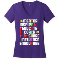 Teacher Women's V-Neck T-Shirt