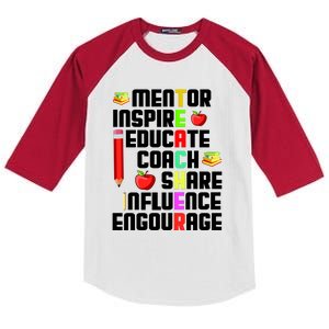 Teacher Kids Colorblock Raglan Jersey