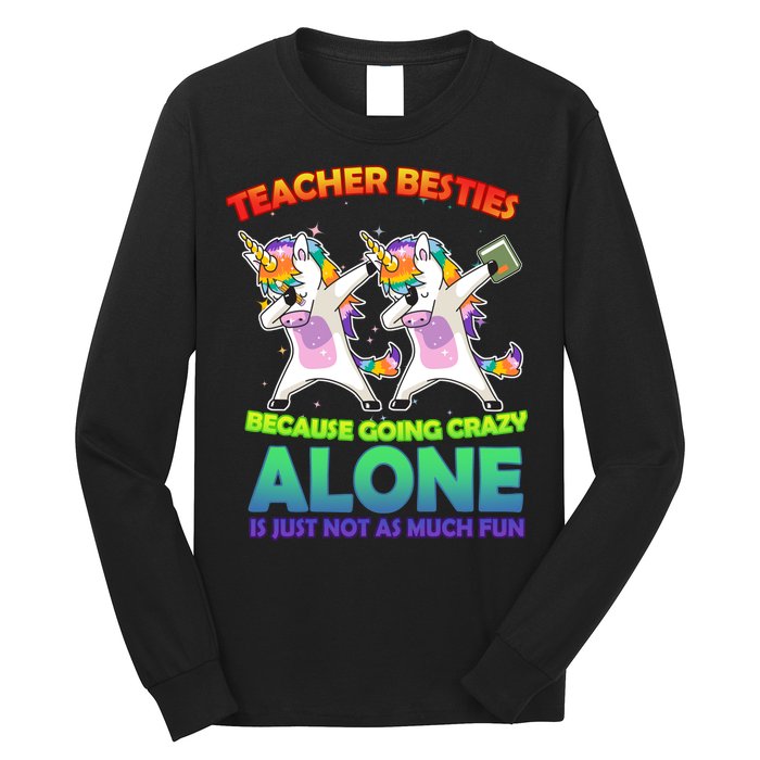 Teacher Besties Long Sleeve Shirt