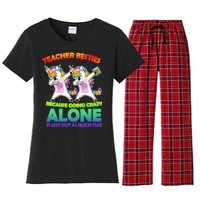 Teacher Besties Women's Flannel Pajama Set