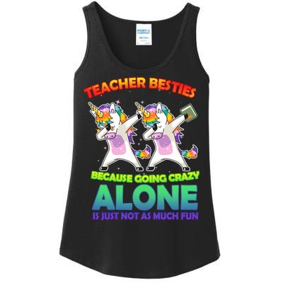 Teacher Besties Ladies Essential Tank