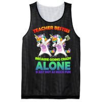 Teacher Besties Mesh Reversible Basketball Jersey Tank