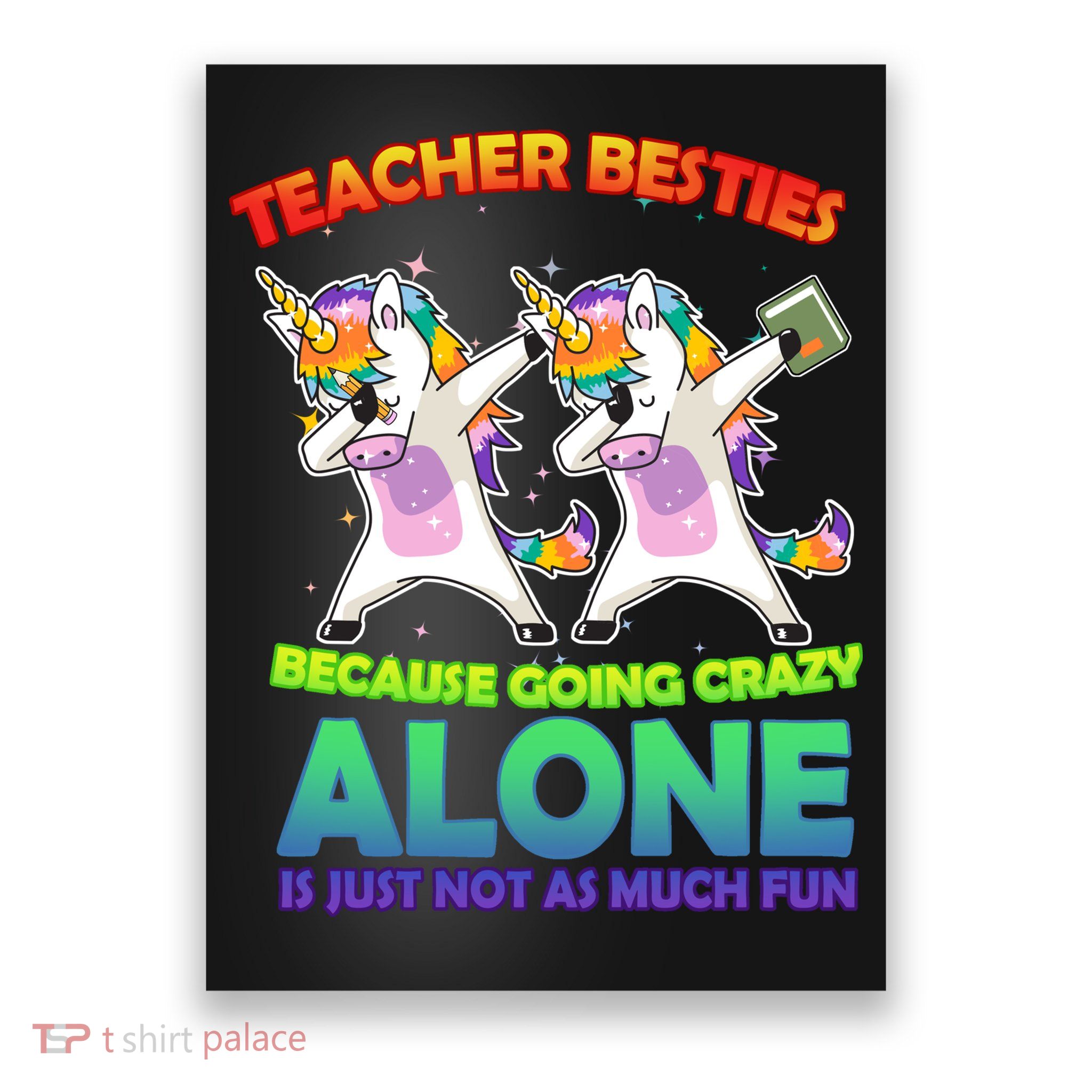 Teacher Besties Poster