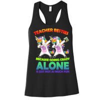 Teacher Besties Women's Racerback Tank