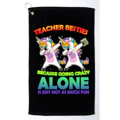 Teacher Besties Golf Towel