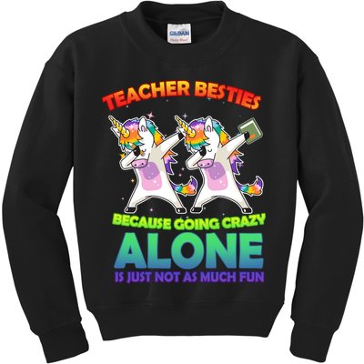 Teacher Besties Kids Sweatshirt