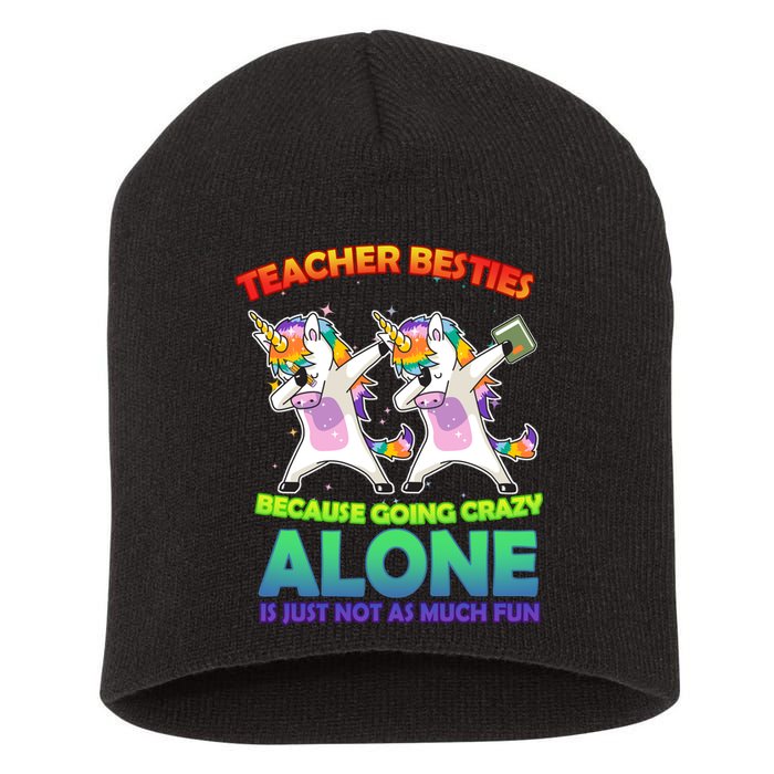 Teacher Besties Short Acrylic Beanie