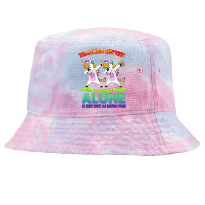 Teacher Besties Tie-Dyed Bucket Hat