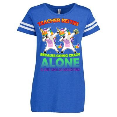 Teacher Besties Enza Ladies Jersey Football T-Shirt